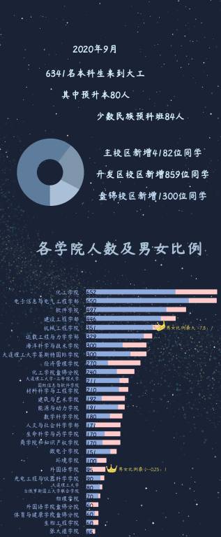 大连理工大学2020级本科新生大数据速览